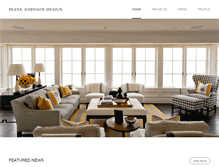 Tablet Screenshot of dianejohnsondesign.com